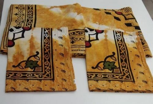 BEDSHEET MEERUT PRINTED 90X108 2 PILLOW COVER